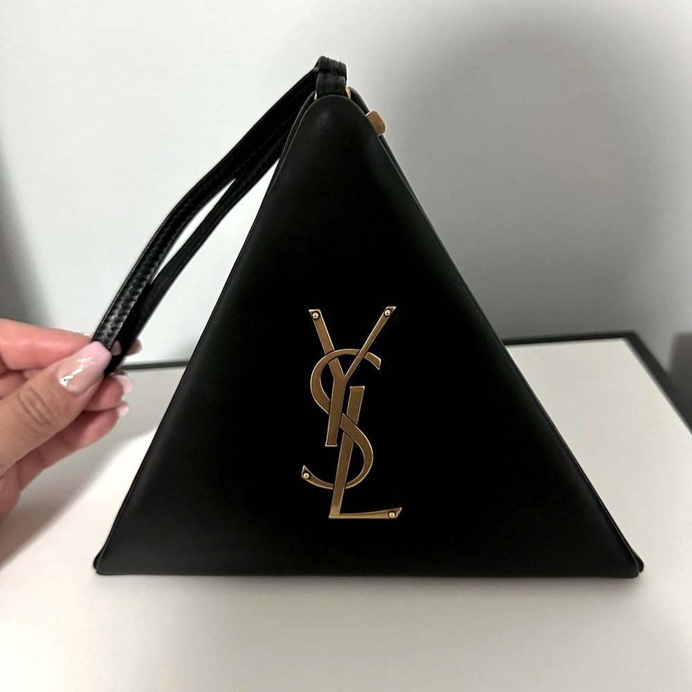 Saint Laurent Monogram Pyramid Box Bag